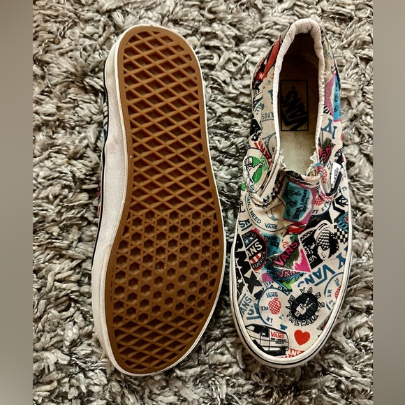 Vans Classic Slip-on Sticker Mash-Up Sneaker - Picture 4 of 8